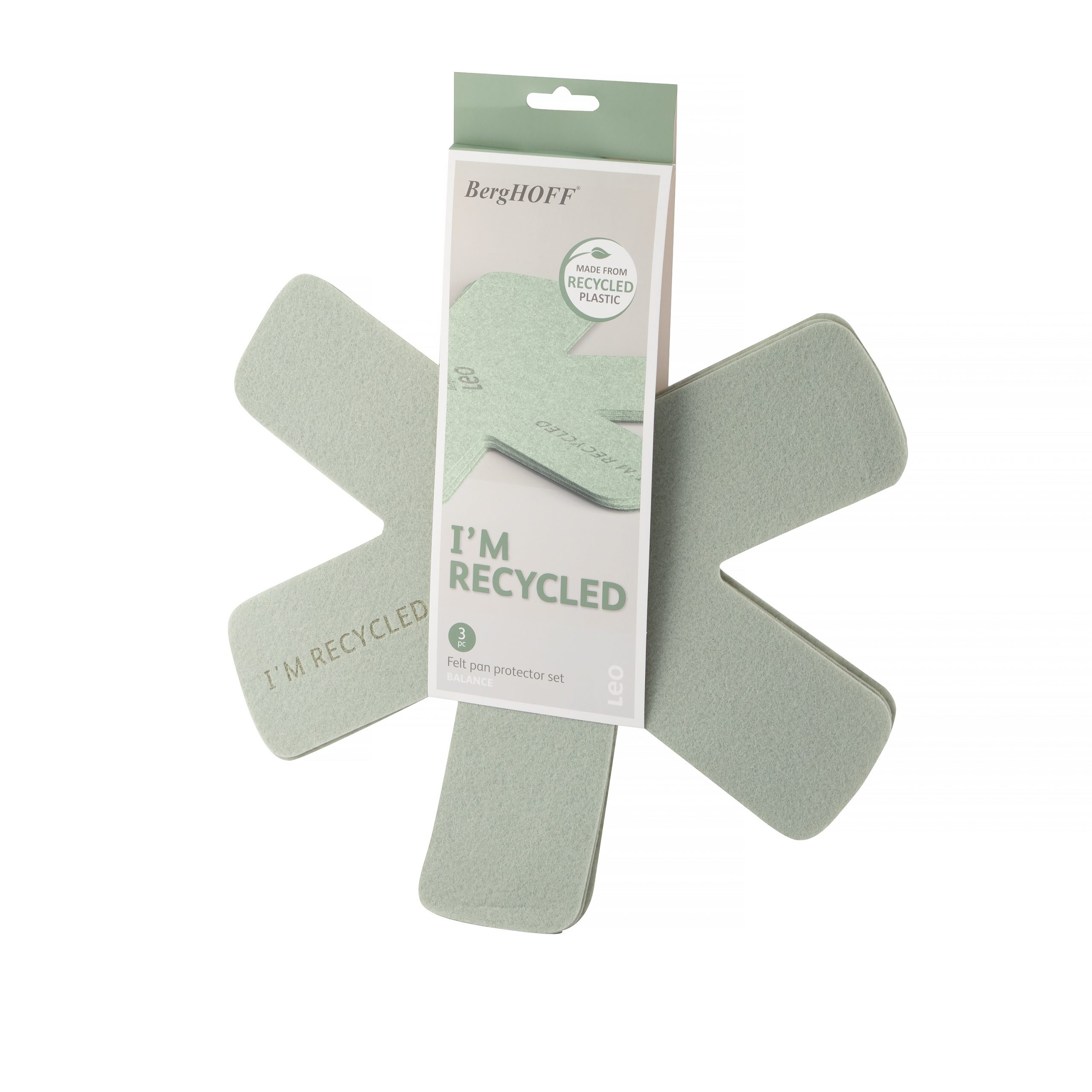 Berghoff 3-Pc Felt Pan Protector Set Balance 38Cm
