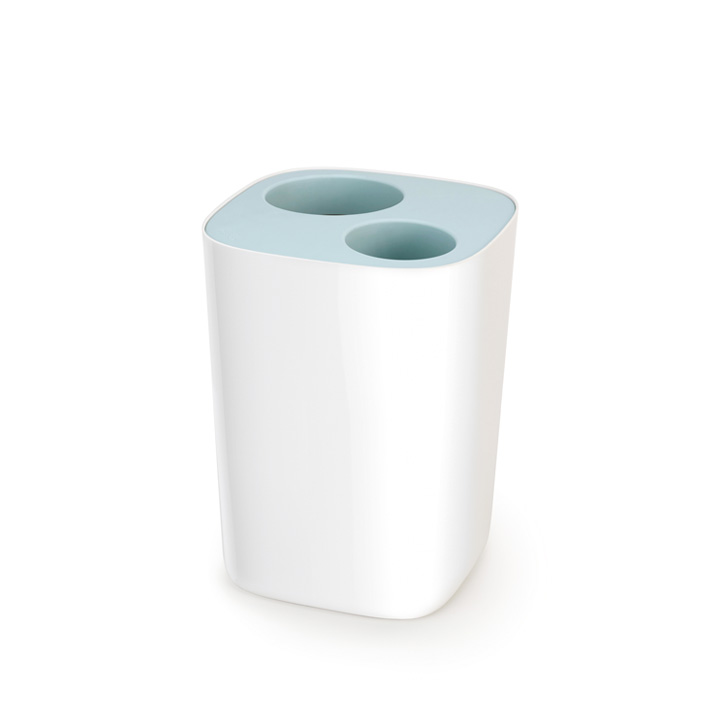 70505 A Proven Split 8 Recycler Blue/White – Bathroom Recycler Bin