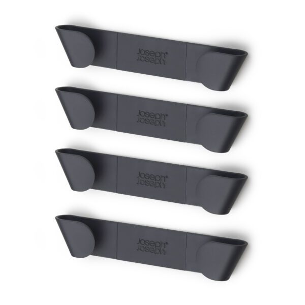 Effortless CupboardStore Pan Lid Holders – Grey (Set of 4)