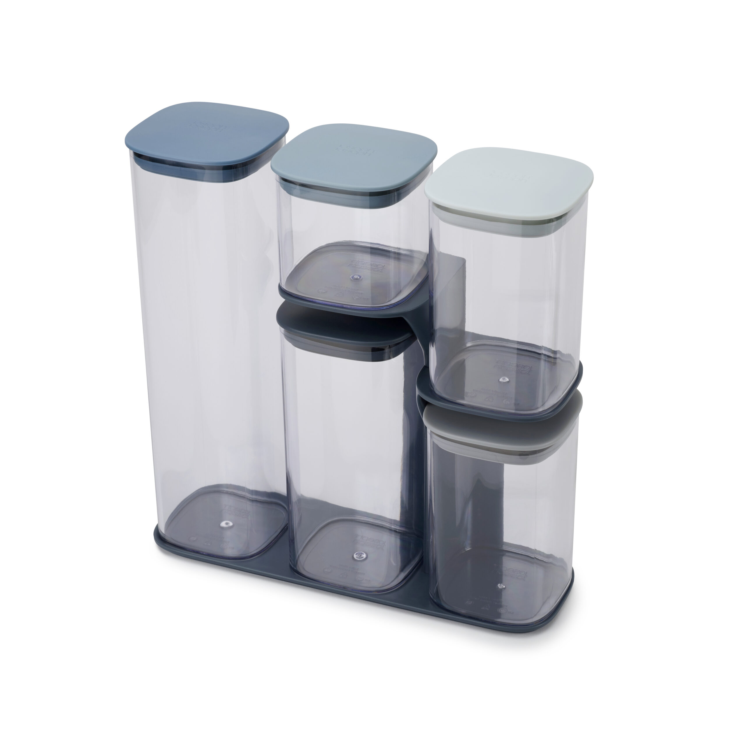 JJ Editions Podium 5-Piece Set - Sky (81106) CO1 Innovative Podium 5 Piece Storage Jar Set with Stand – Sky