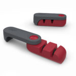 Best Rota Folding Knife Sharpener and Honer – Dark Grey/Red