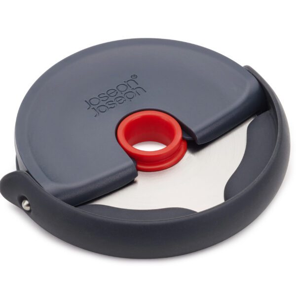 Disc Easy Clean Pizza Wheel In Grey/Red – Effortless Cutting