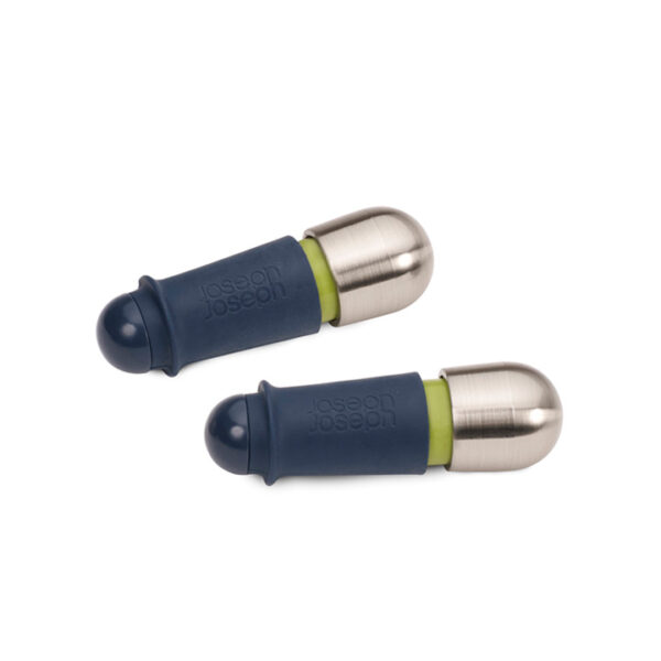 BarWise Simple Twist Lock Wine Stoppers Blue – Powerful Seal