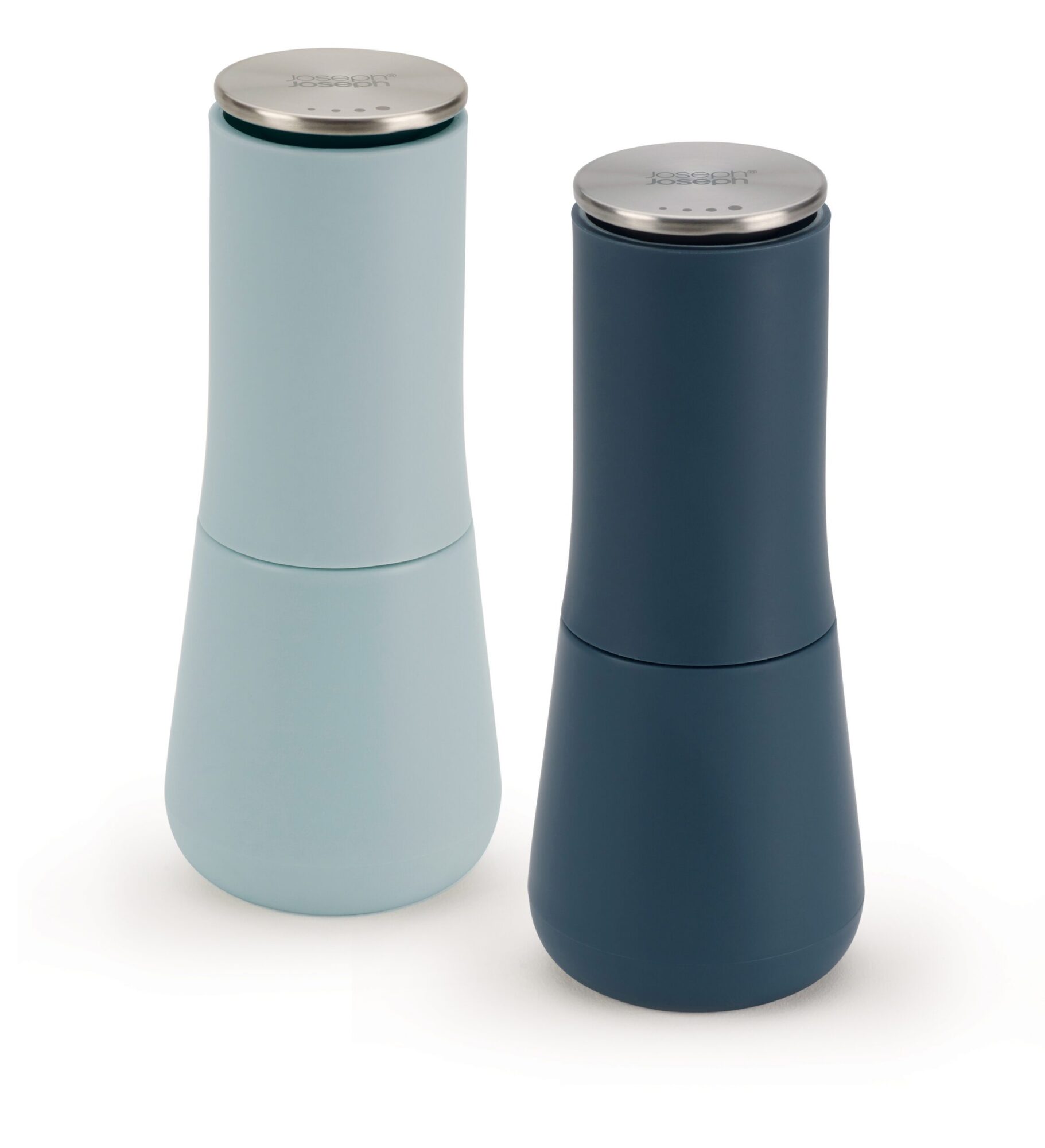 JJ_Milltop_Editions_Sky_(20157)CO1 Salt And Pepper Mill Set – Elite Non Spill Grinder (Sky)