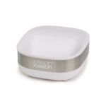 Perfect Slim Steel Soap Dish White – Hygienic Sink Organizer