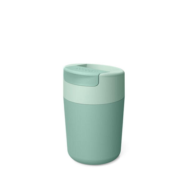 Luxury Sipp Travel Mug With Flip Top Cap 340 mL - Green