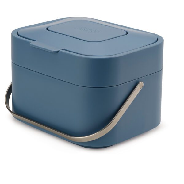 Stack 4 Food Waste Caddy – Smart, Stylish Kitchen Bin (Sky)