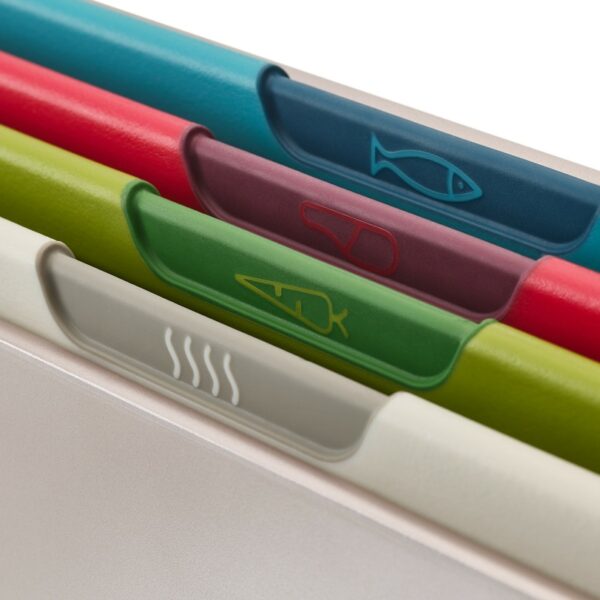Folio Icon 4pc Chopping Board Set Large (Mcolor)