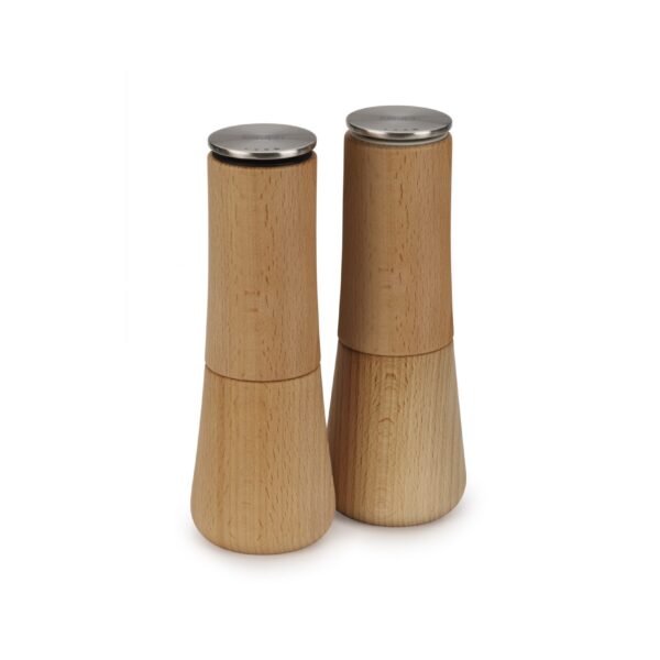 Joseph Joseph Milltop Wood No-spill Pepper Mill