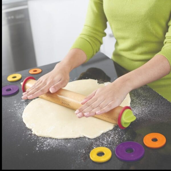 Joseph Joseph Adjustable Rolling Pin - Multi Colour