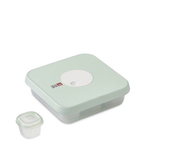 Dial storage 10-piece baby food container set (Stage 1)