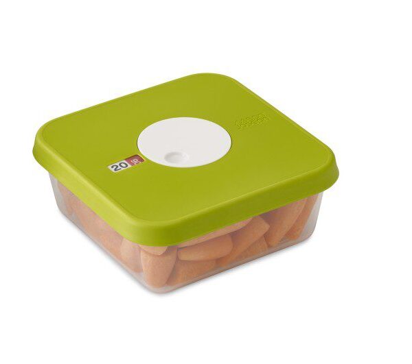 Ultimate Food Storage Container with Date Dial   Stackable & BPA-Free