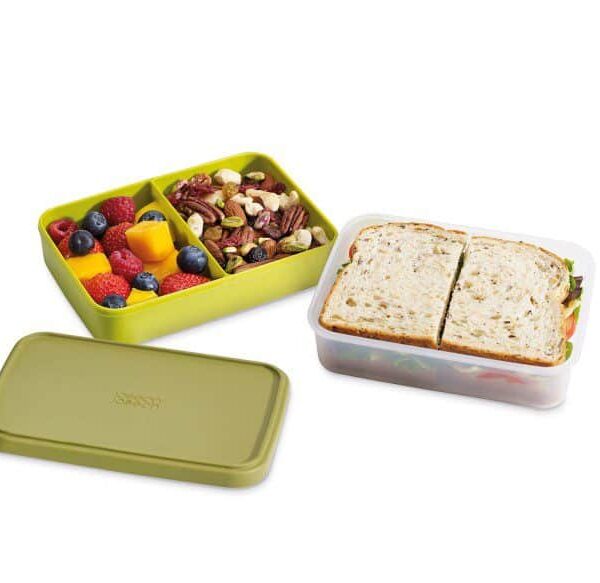 GoEat Compact 2-in-1 lunch box - Green