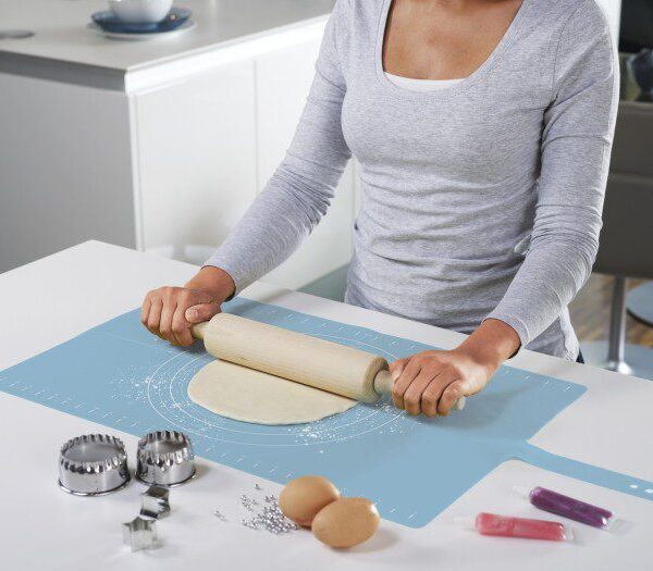 Rollup Baking Mat -Blue