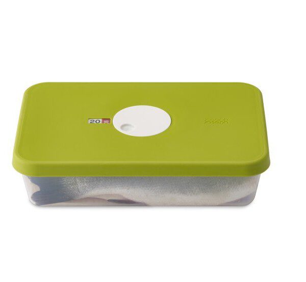Dial Storage container with datable lid rectangular (2.4L)