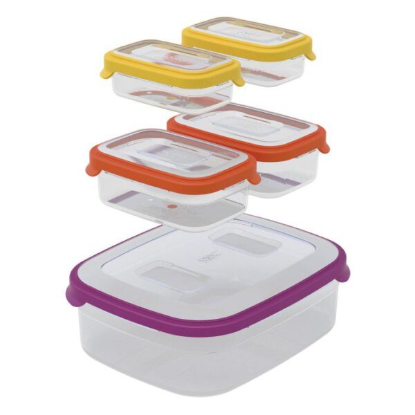 Nest Storage - 5 Piece Compact Storage Container Set