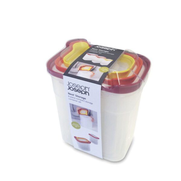 Nest Storage Set of 3 Tall - Multicolour