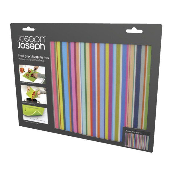 Flexigrip Silicone Chopping Mat Thin Stripes