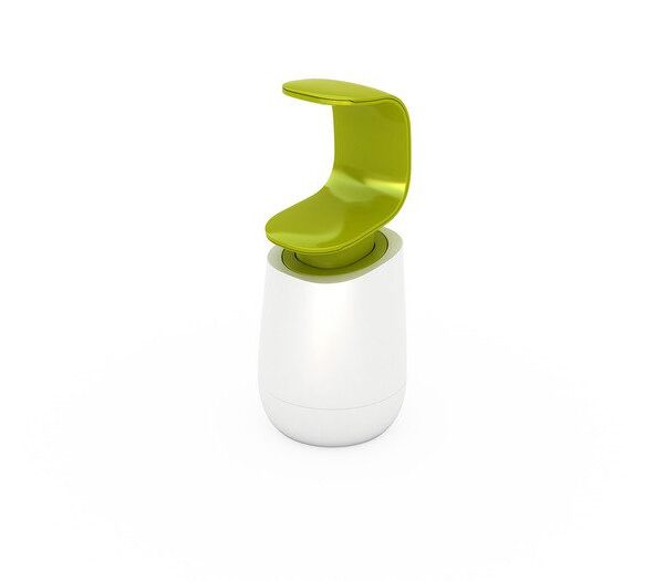 C-pump Soap Dispenser - White/Green