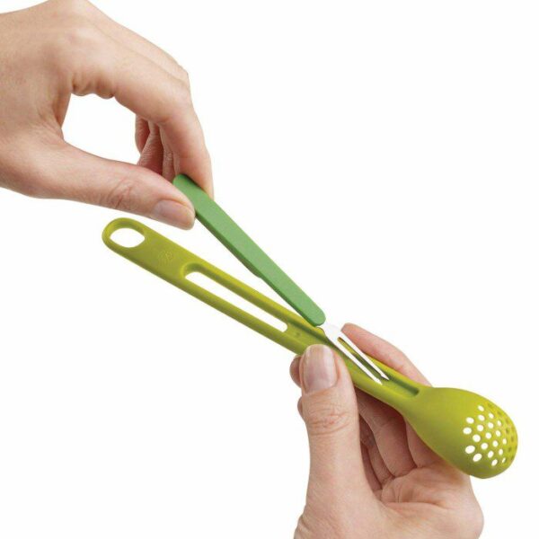 Ultimate Olive Jar Spoon and Fork Set - 2-in-1 Tool for Mess-Free Serving
