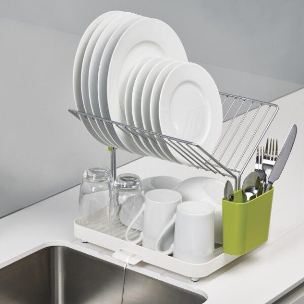Y-rack Dishdrainer - White/Green