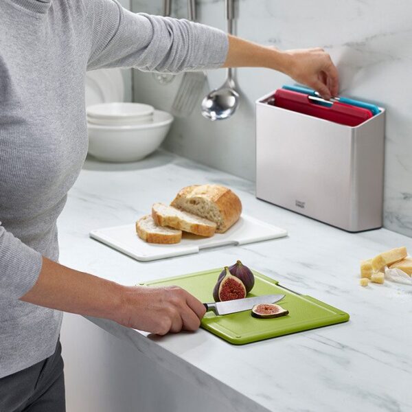 Folio 4-piece Chopping Board Set (Regular) - Silver