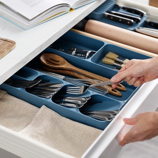 DrawerStore Cutlery,            Utensil & Gadget Org-Editions (Sky)