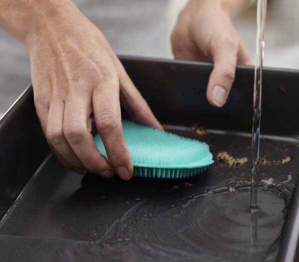 Duo Washing-up Scrubber (2-pack) - Grey/Mint