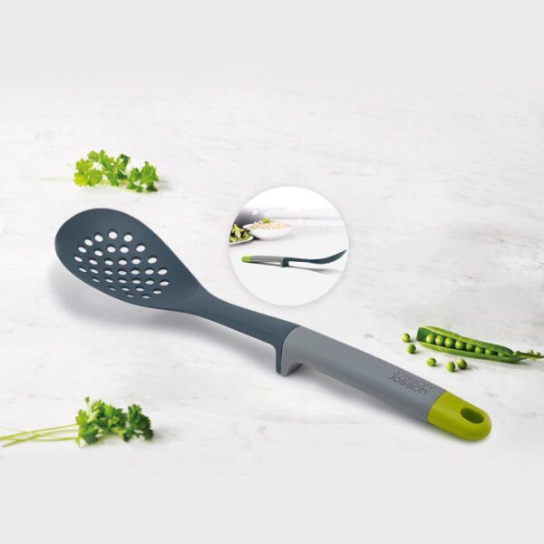 Elevate Slotted Spoon Nylon - Grey / Green
