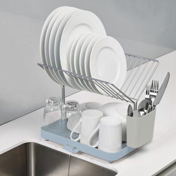 Y-Rack Dish drainer - Blue/Grey