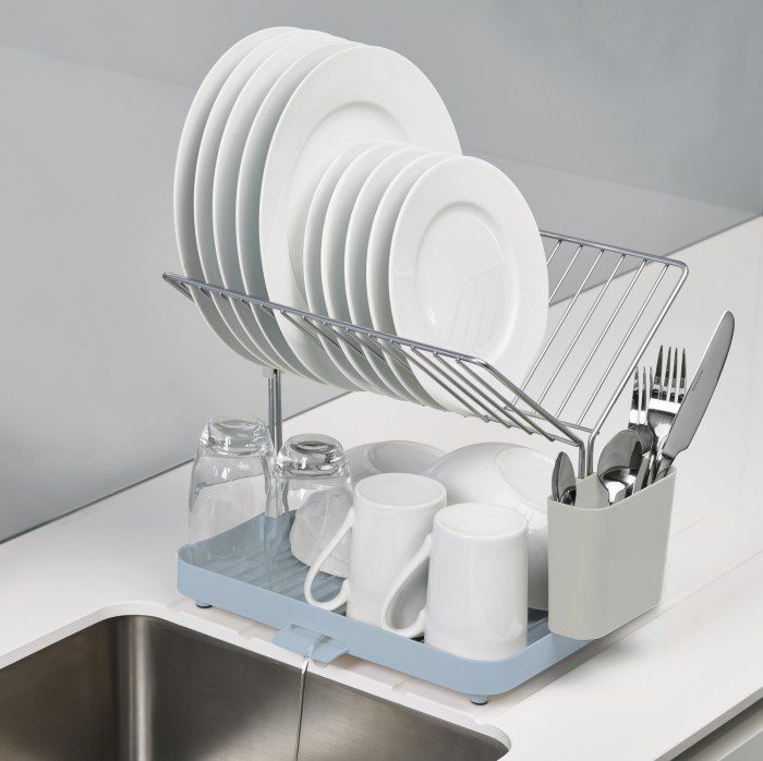 4e69eee0-043c-437c-934e-cbcc036d984d-1.jpg-1.jpg-1.jpg Y-Rack Dish drainer - Blue/Grey