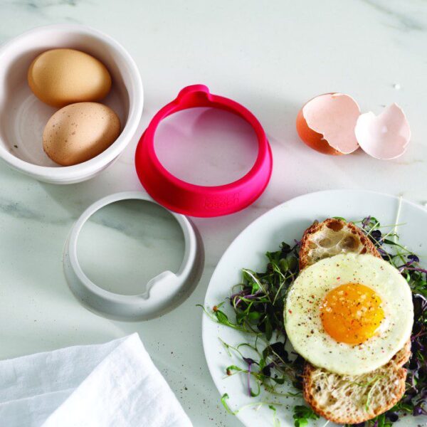 Silicone Egg Ring - Perfect Round Eggs with Smart Design