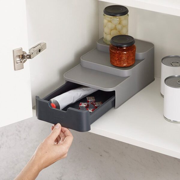 CupboardStore Compact Tiered Organiser