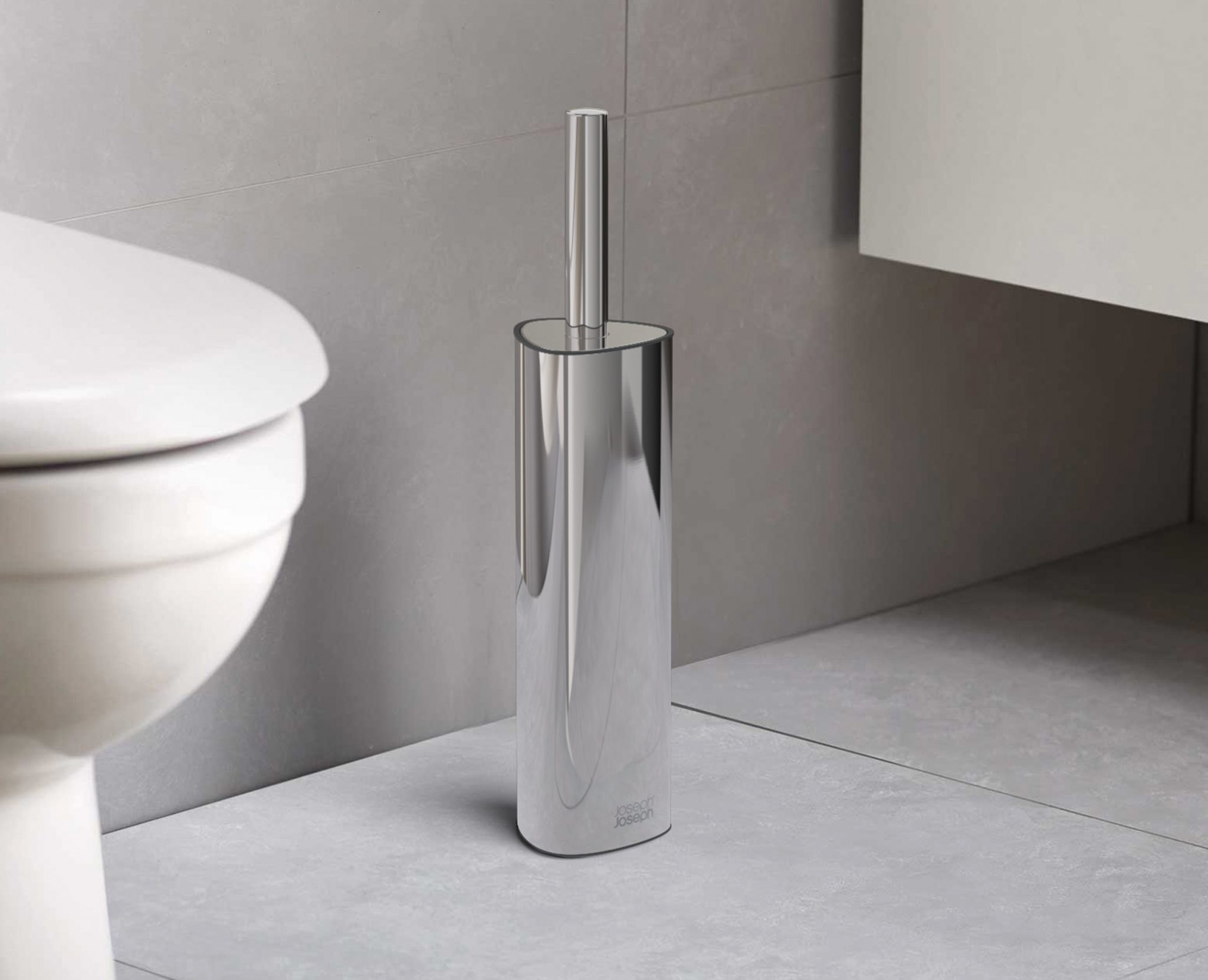 61573e49-2727-4ff0-ad16-78c04e4c50fb.jpg Joseph Joseph Flex 360 Luxe Toilet Brush (Steel)