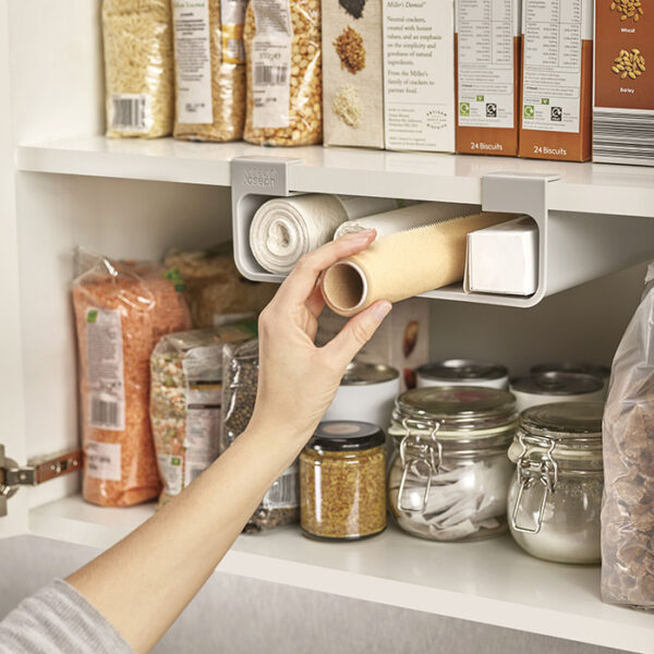 CupboardStore Film,                       Foil and Bag Organiser - Grey