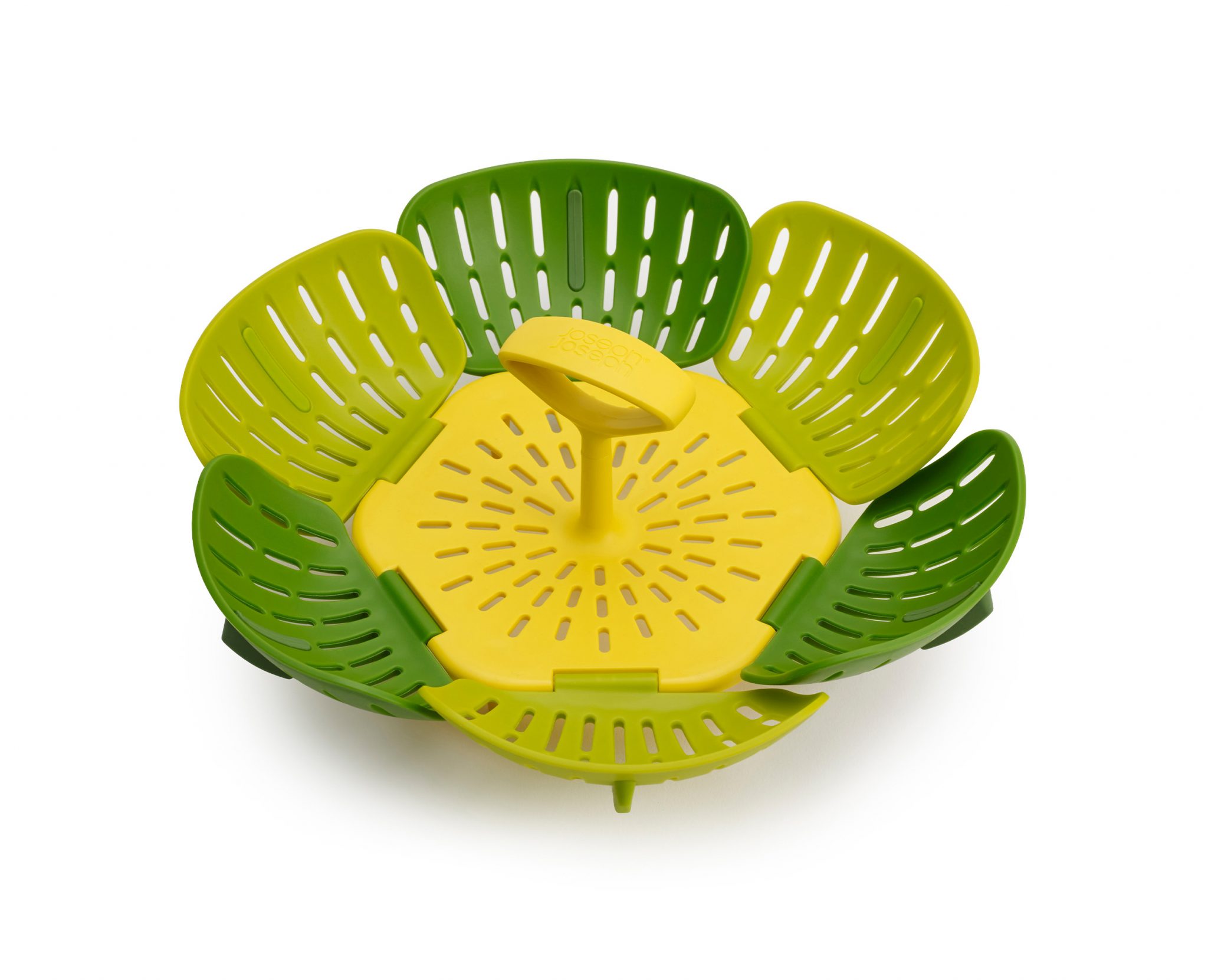 854ec195-8824-4d7b-9957-5a032646d0d3.jpg Duo Folding Steamer Basket Green