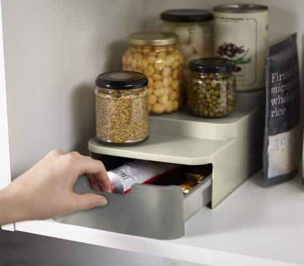 Duo Compact Tiered Cupboard Organiser