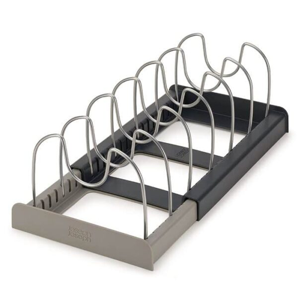DrawerStore Expanding Cookware Organiser - Grey