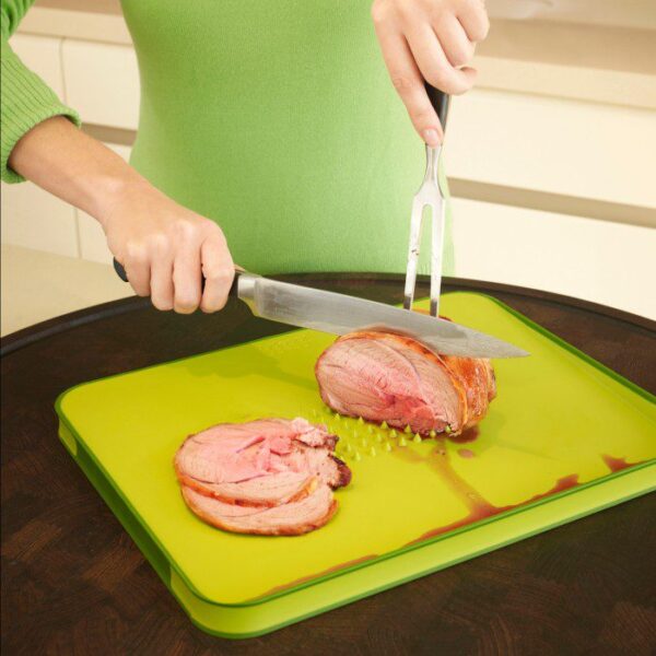 Cut&Carve Plus Large Green Chopping Board