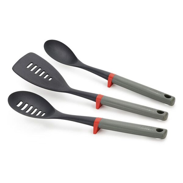 Duo 3-piece Utensil Set with integrated tool rests