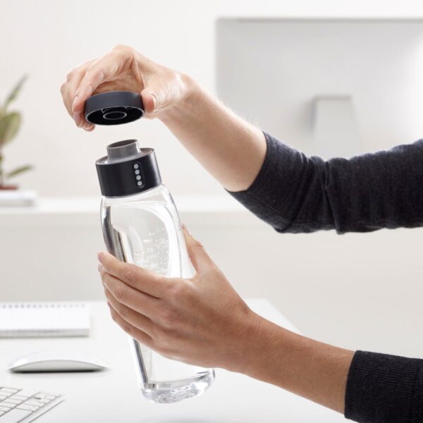 Dot Hydration-tracking Water Bottle 600 ml - Grey