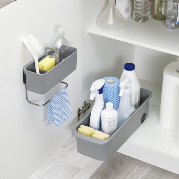 DoorStore In-cupboard Sink Tidy - Grey