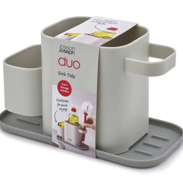 Perfect Compact Sink Organizer with Sponge Holder