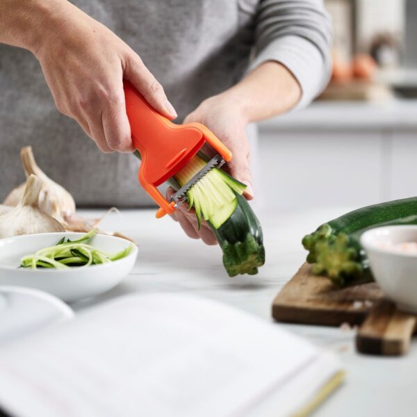 Julienne Peeler with Blade Guard   Smart & Safe Kitchen Prep