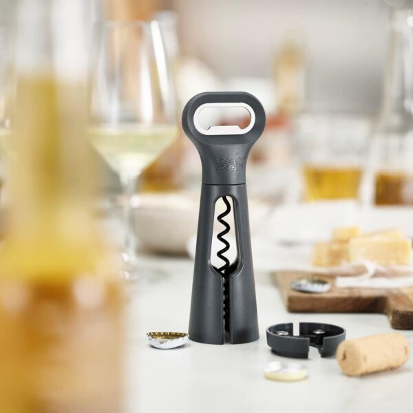 Ultimate 3-in-1 Corkscrew Bottle Opener   Smart & Compact