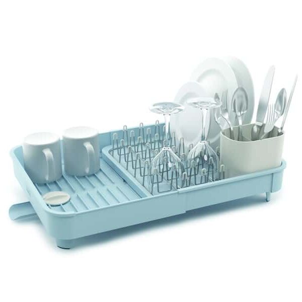 Joseph Joseph Extend Expandable Dish Drainer - Grey Blue