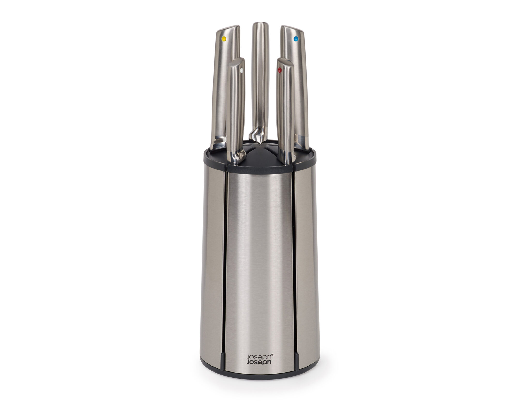 5f52ab2e-07e5-4e94-8a2d-16f10de0c2f9-1.jpg Joseph Joseph Elevate Steel Knives Carousel 5-pc Set