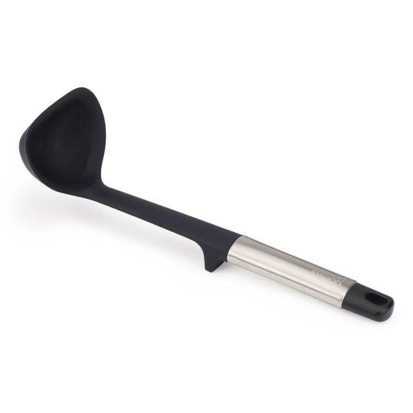 Smart Elevate Ladle with Weighted Handle Steel - Mess Free