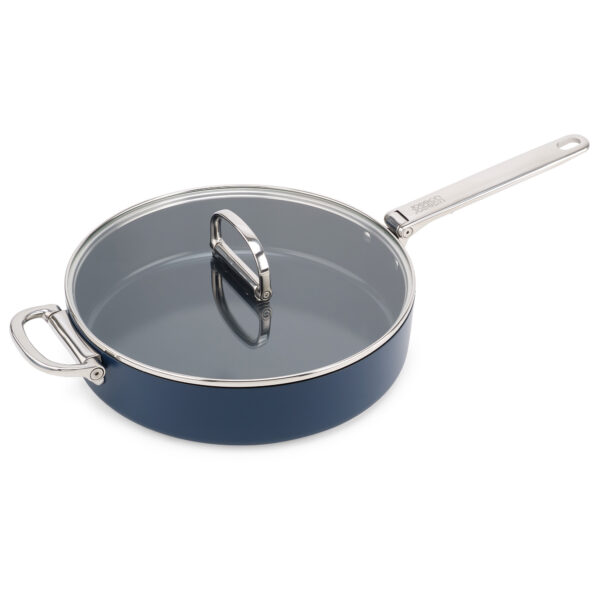 Space 28cm / 3.8qt Non-Stick Sauté Pan with Lid