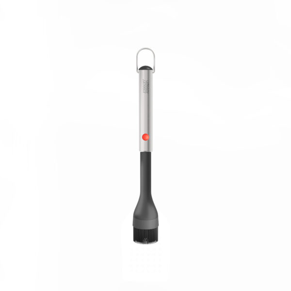 GrillOut™ Black BBQ Silicone Basting Brush with Extending Handle